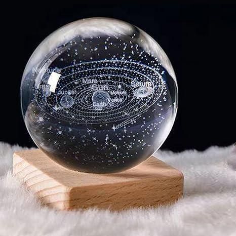 3D Crystal Lamp Ball(Assorted Design)✨ 3D Galaxy Crystal Lamp – 20% OFF Today!